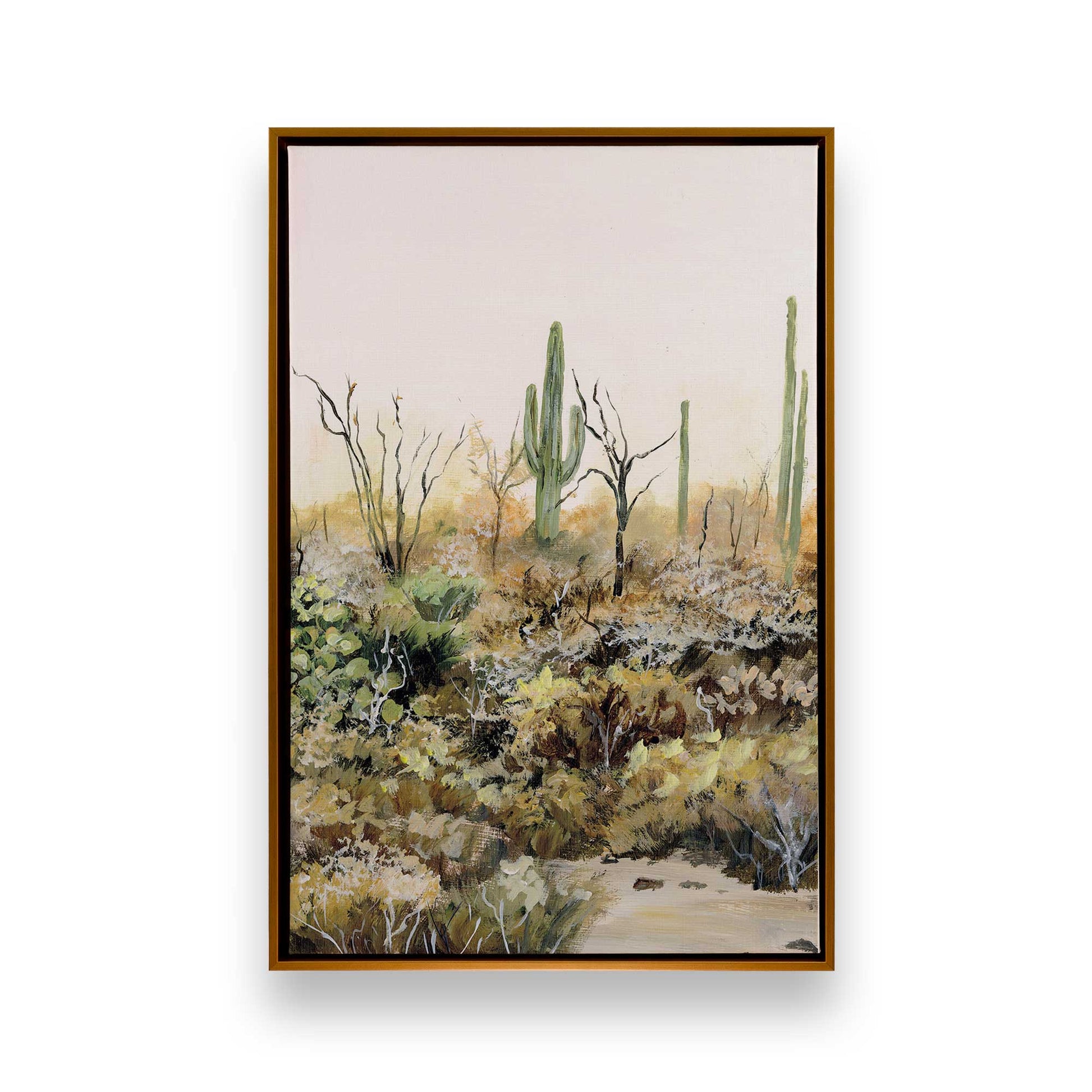 [Color:Polished Gold], Picture of art in a Polished Gold frame