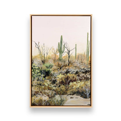 [Color:American Maple], Picture of art in a American Maple frame