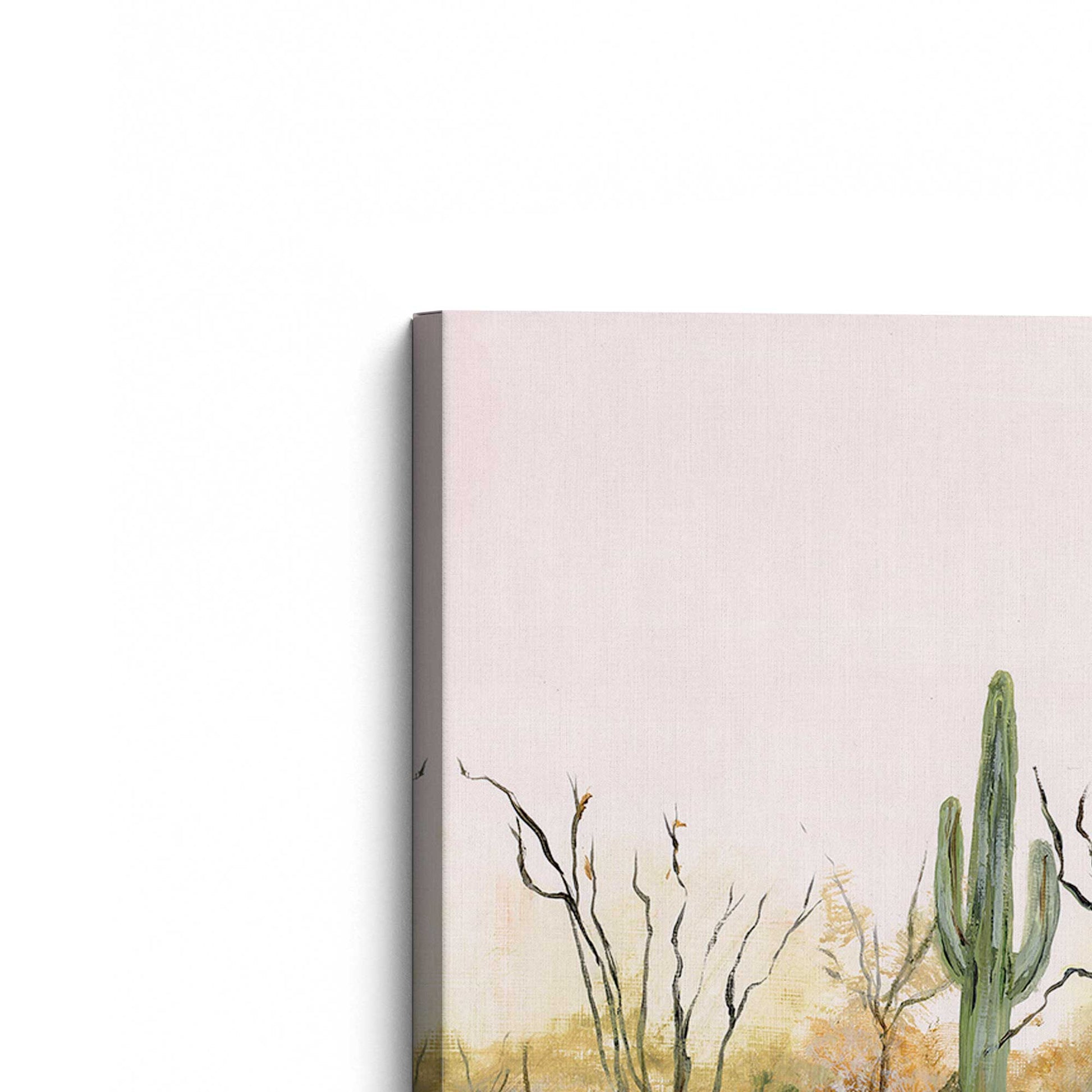 [Color:Stretched Canvas], Picture of the corner of the art