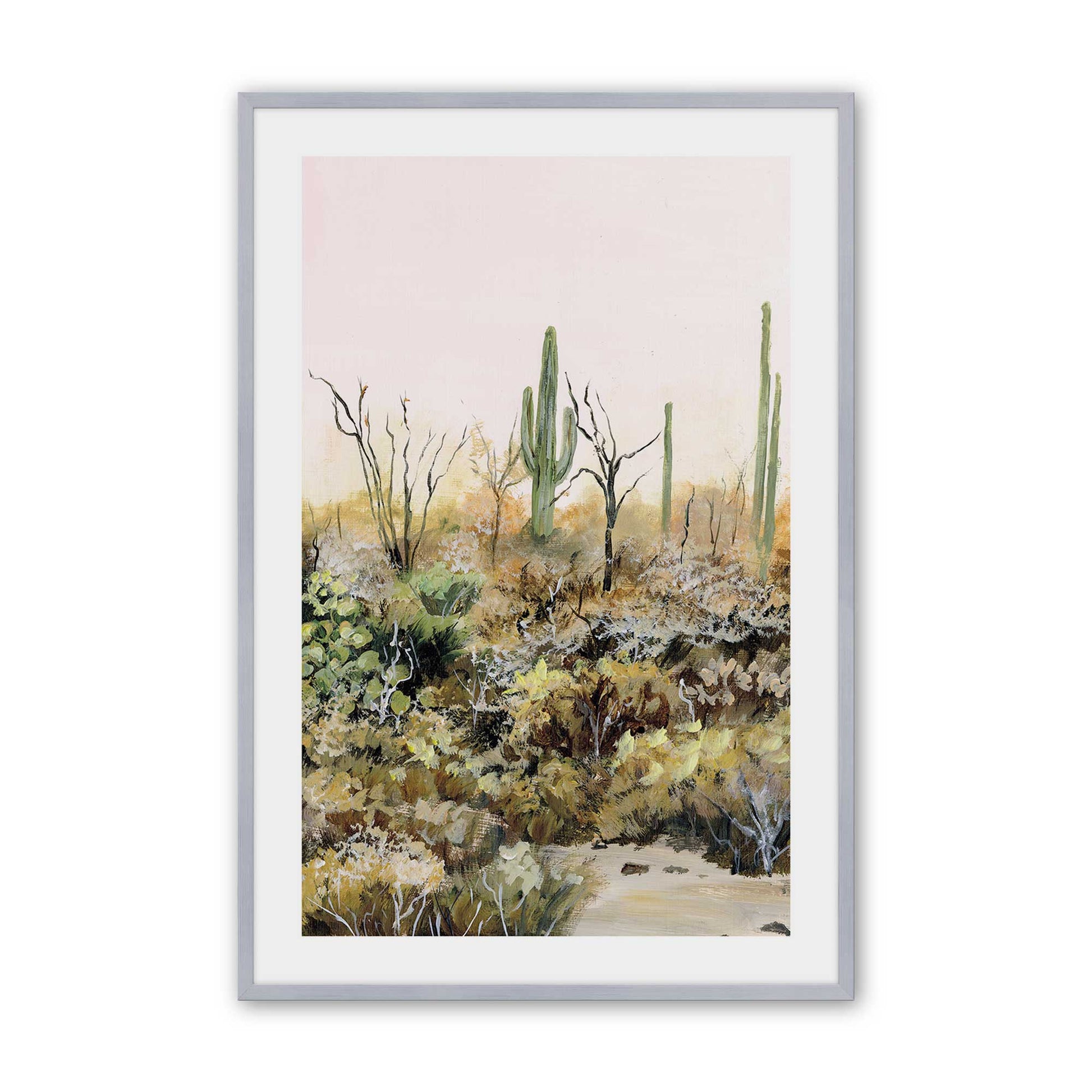 [Color:Polished Chrome], Picture of art in a Polished Chrome frame