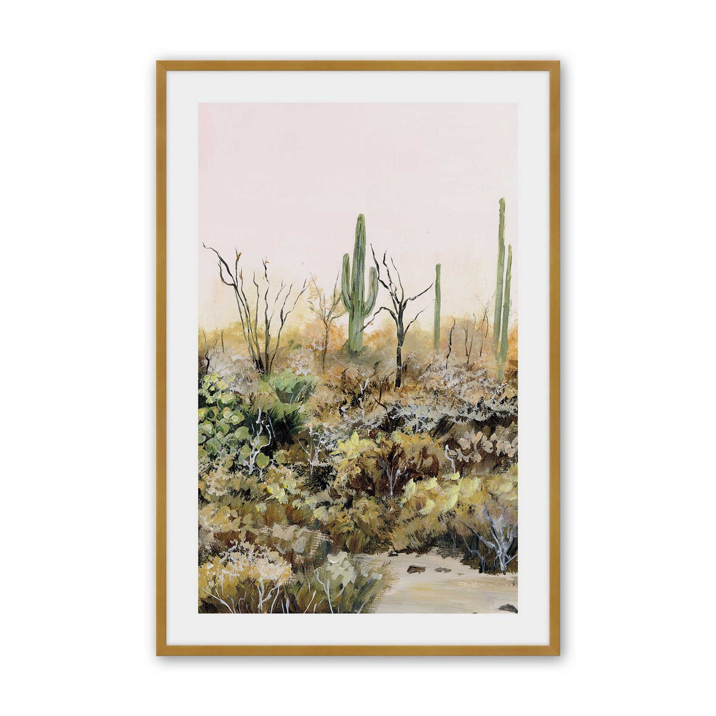 [Color:Polished Gold], Picture of art in a Polished Gold frame