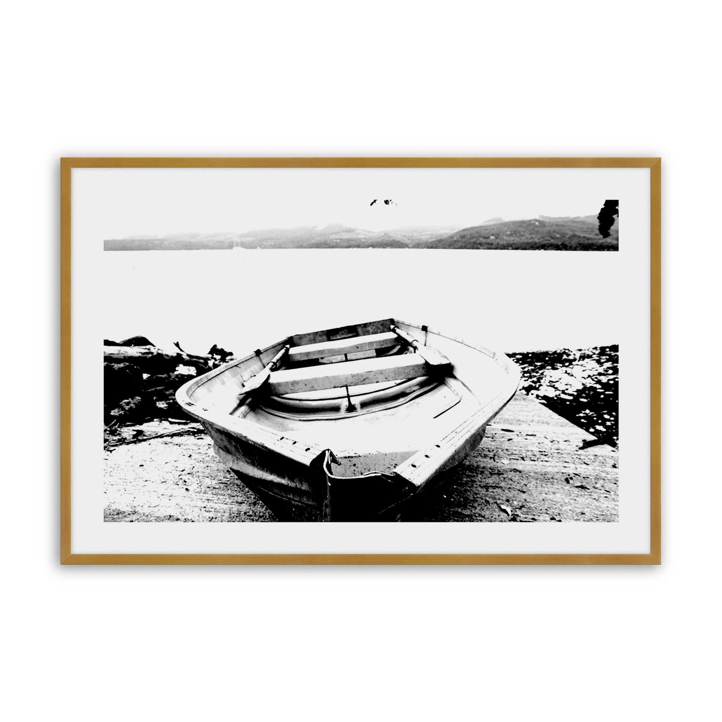 [Color:Polished Gold], Picture of art in a Polished Gold frame