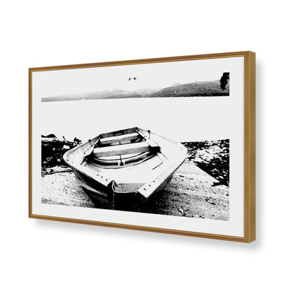 [Color:Polished Gold], Picture of art in a Polished Gold frame of the corner