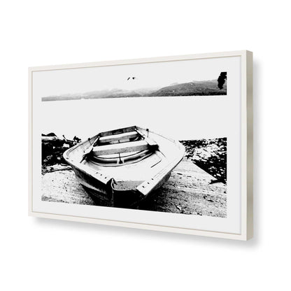 [Color:Opaque White], Picture of art in a Opaque White frame of the corner