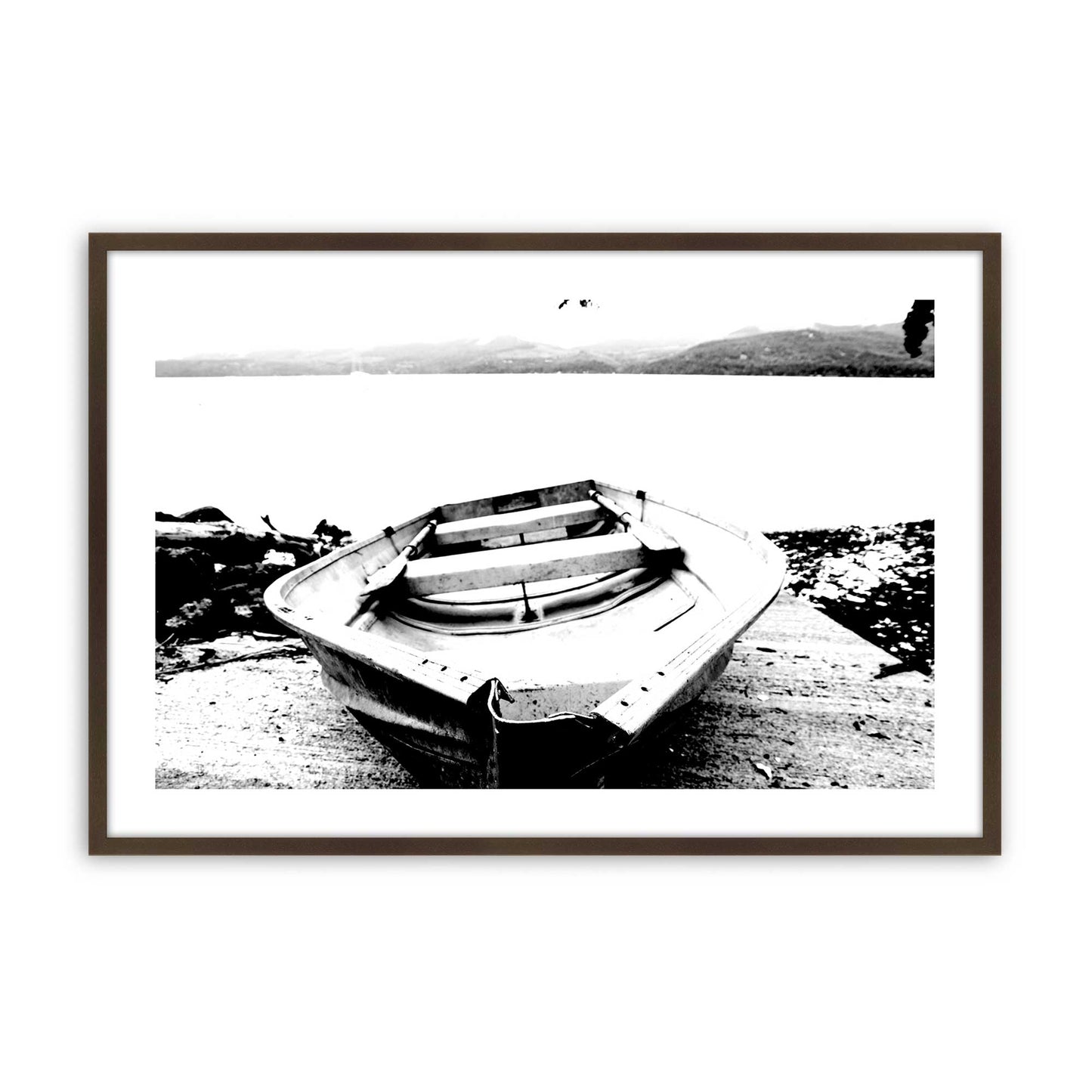 [Color:Belvinder Brown], Picture of art in a Belvinder Brown frame