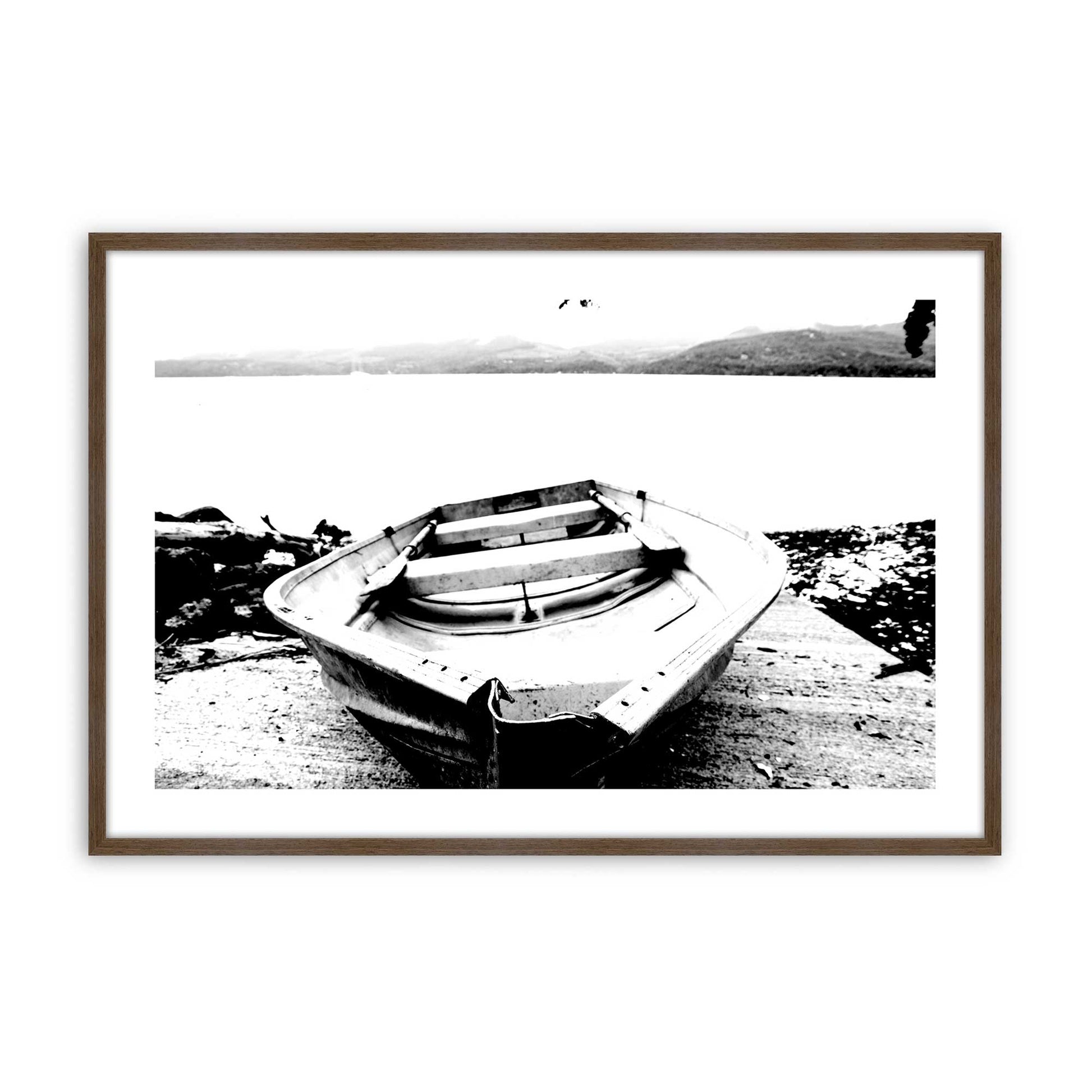 [Color:Walnut], Picture of art in a Walnut frame