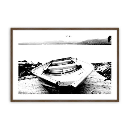 [Color:Walnut], Picture of art in a Walnut frame