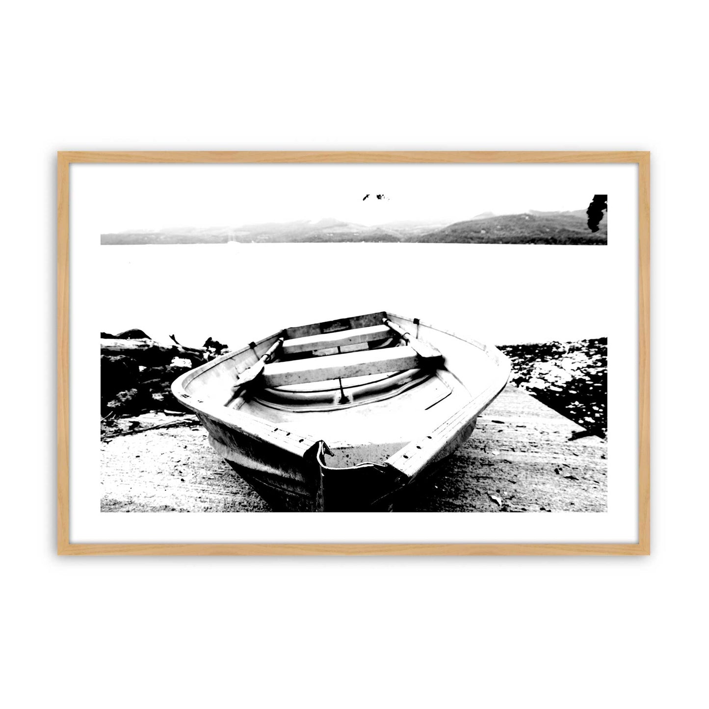 [Color:American Maple], Picture of art in a American Maple frame