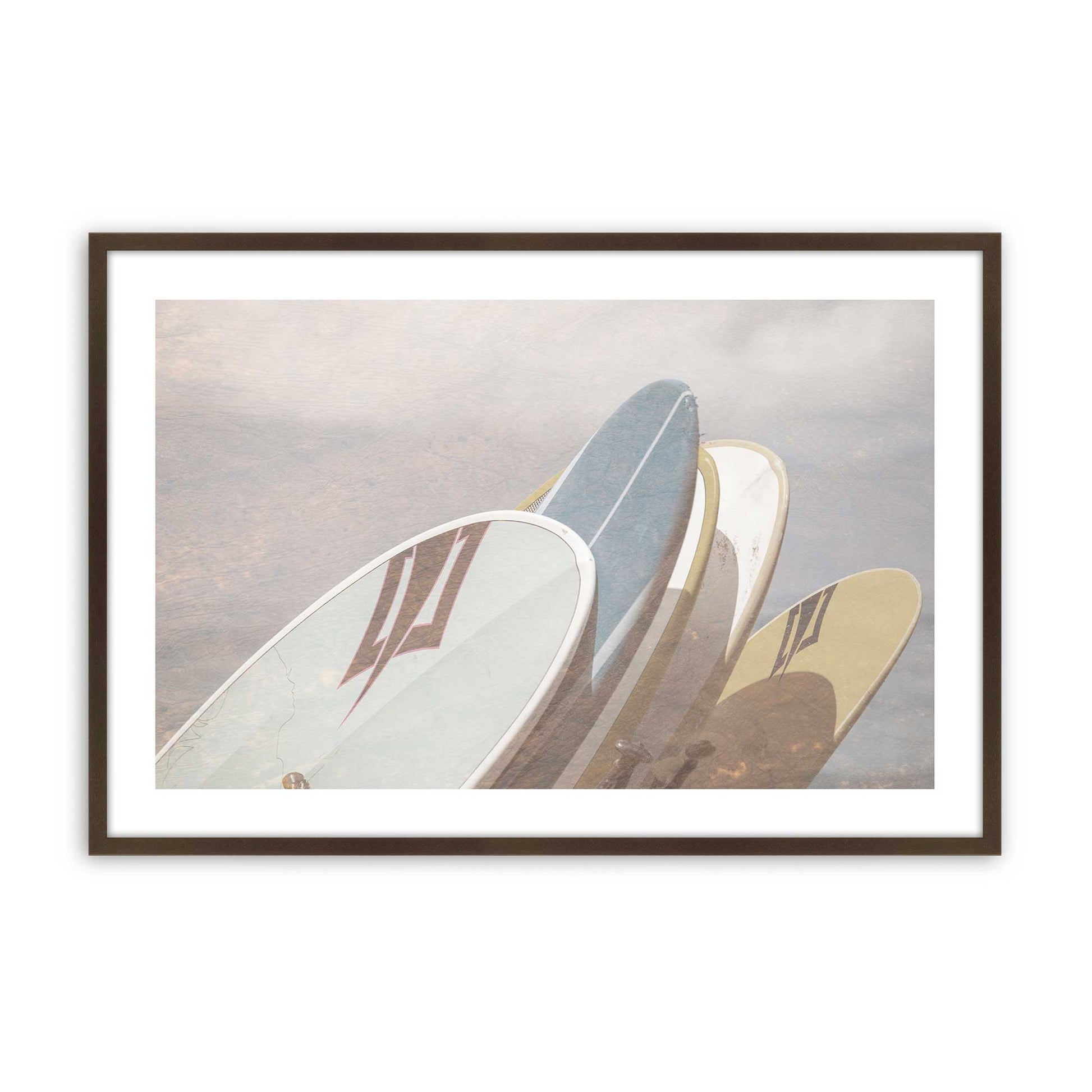 [Color:Brown], Picture of art in a Brown frame