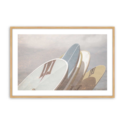 [Color:American Maple], Picture of art in a American Maple frame