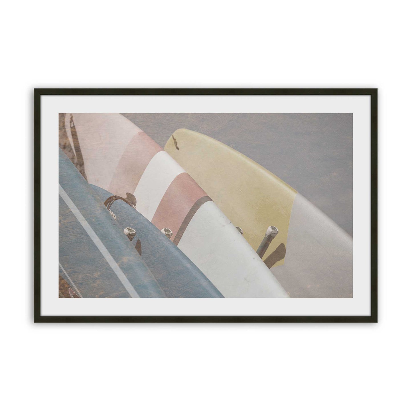 [Color:Satin Black], Picture of art in a Satin Black frame