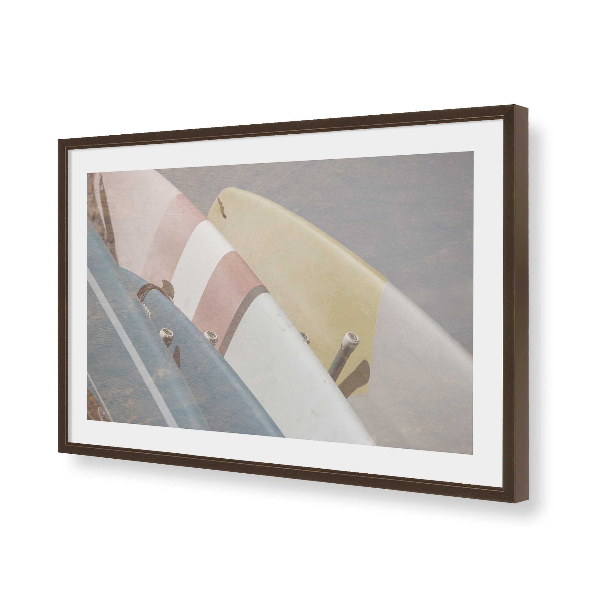 [Color:Belvinder Brown], Picture of art in a Belvinder Brown frame of the corner