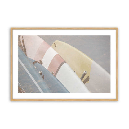 [Color:American Maple], Picture of art in a American Maple frame