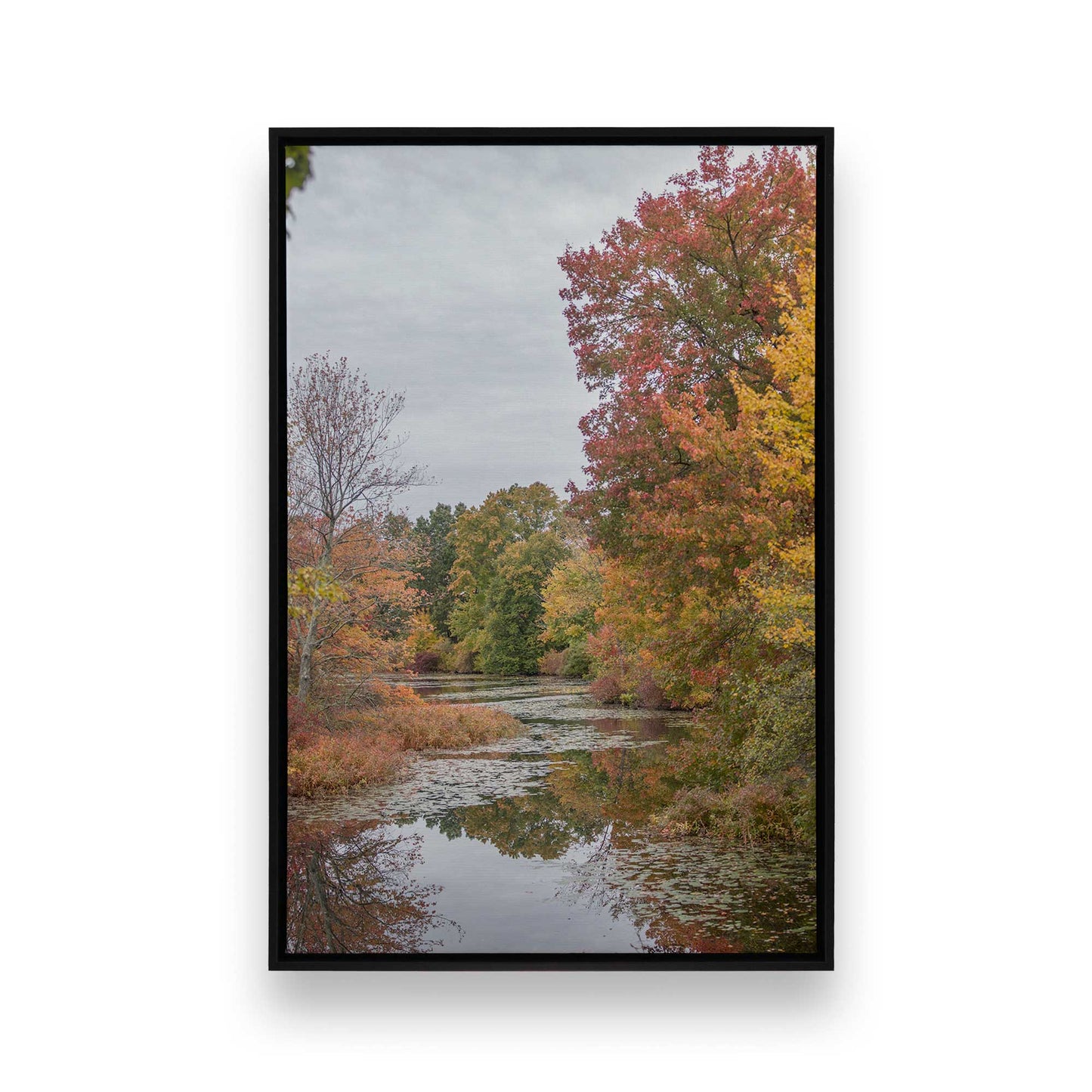 [Color:Satin Black], Picture of art in a Satin Black frame