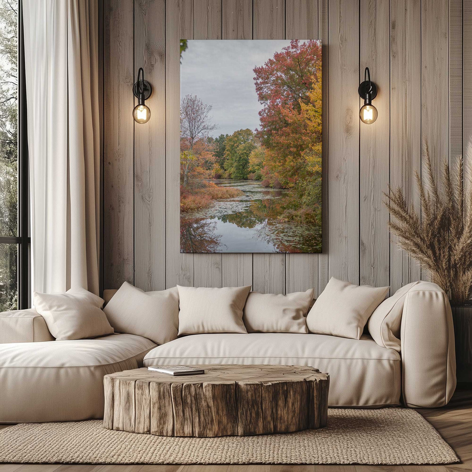 Picture of art in a room