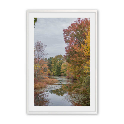 [Color:Opaque White], Picture of art in a Opaque White frame