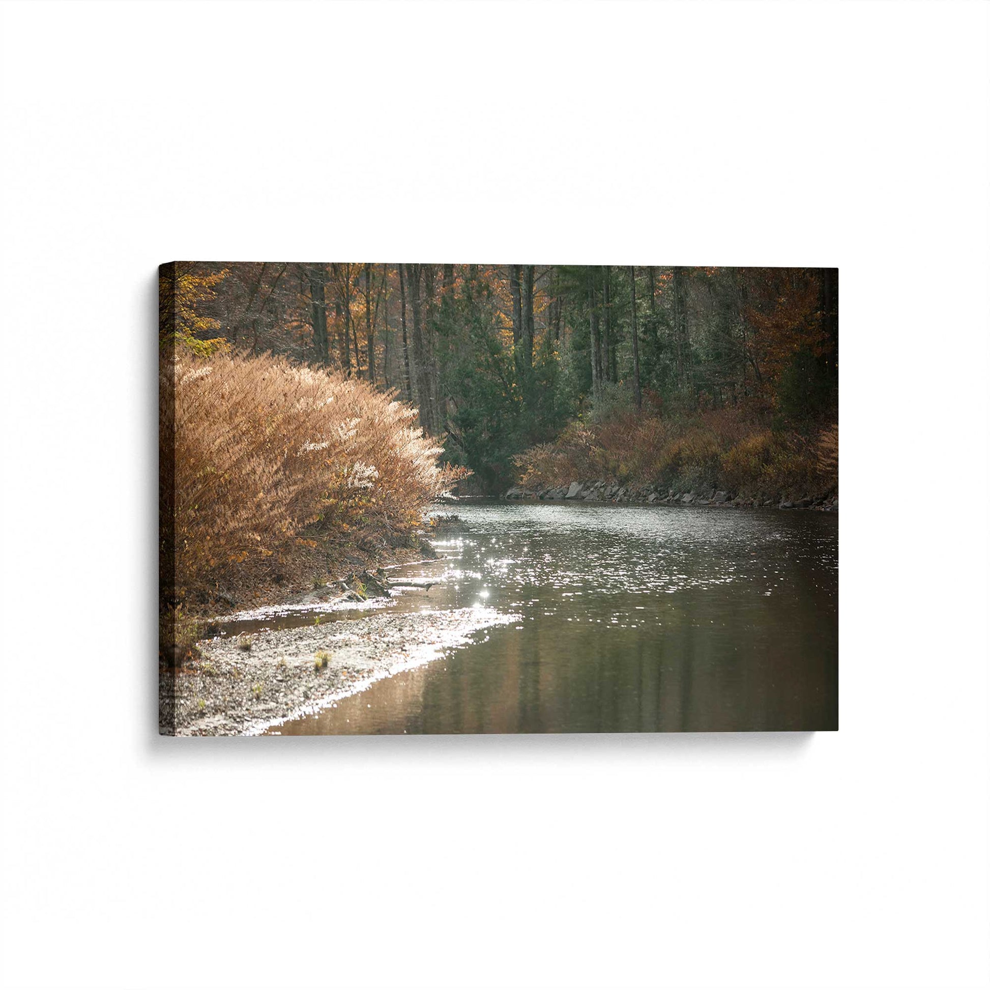 [Color:Stretched Canvas], Picture of art at an angle