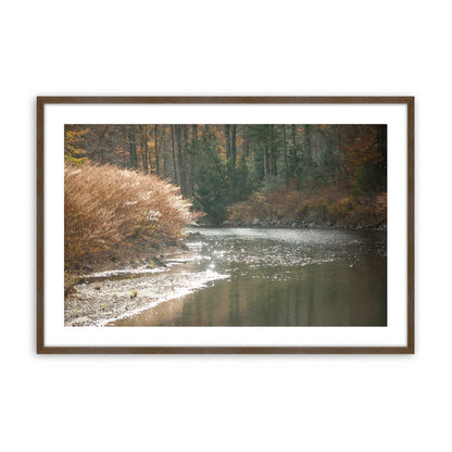 [Color:Walnut], Picture of art in a Walnut frame