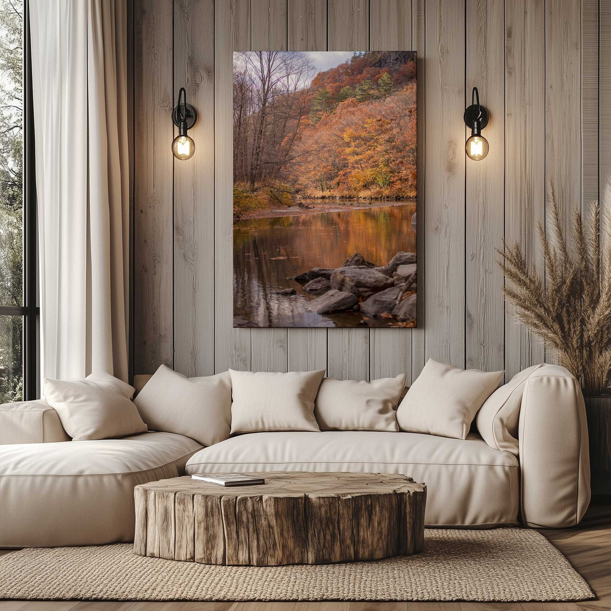 Picture of art in a room