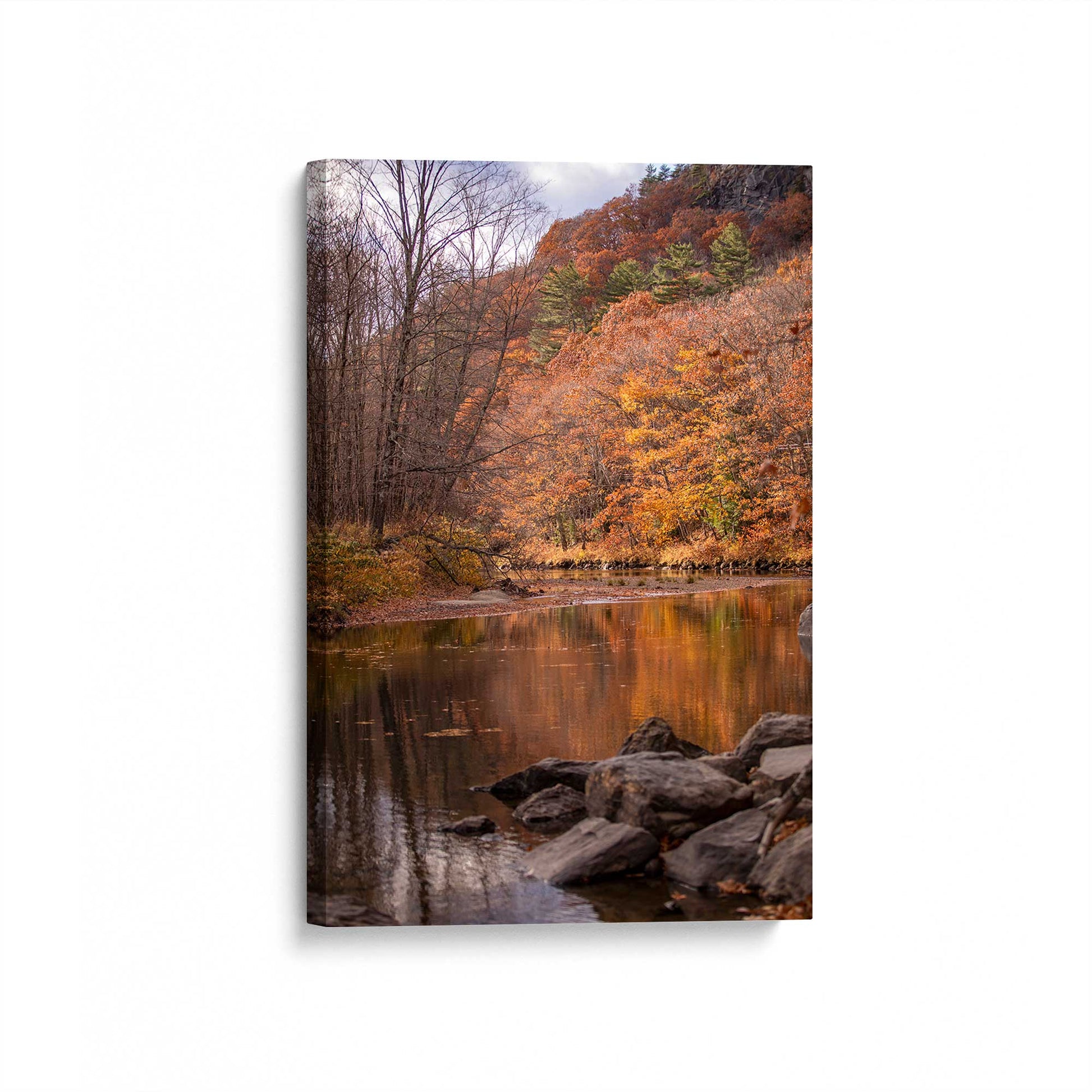 [Color:Stretched Canvas], Picture of art at an angle