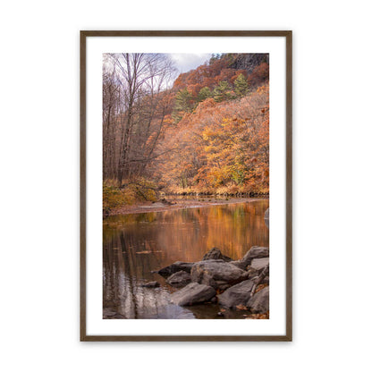 [Color:Walnut], Picture of art in a Walnut frame