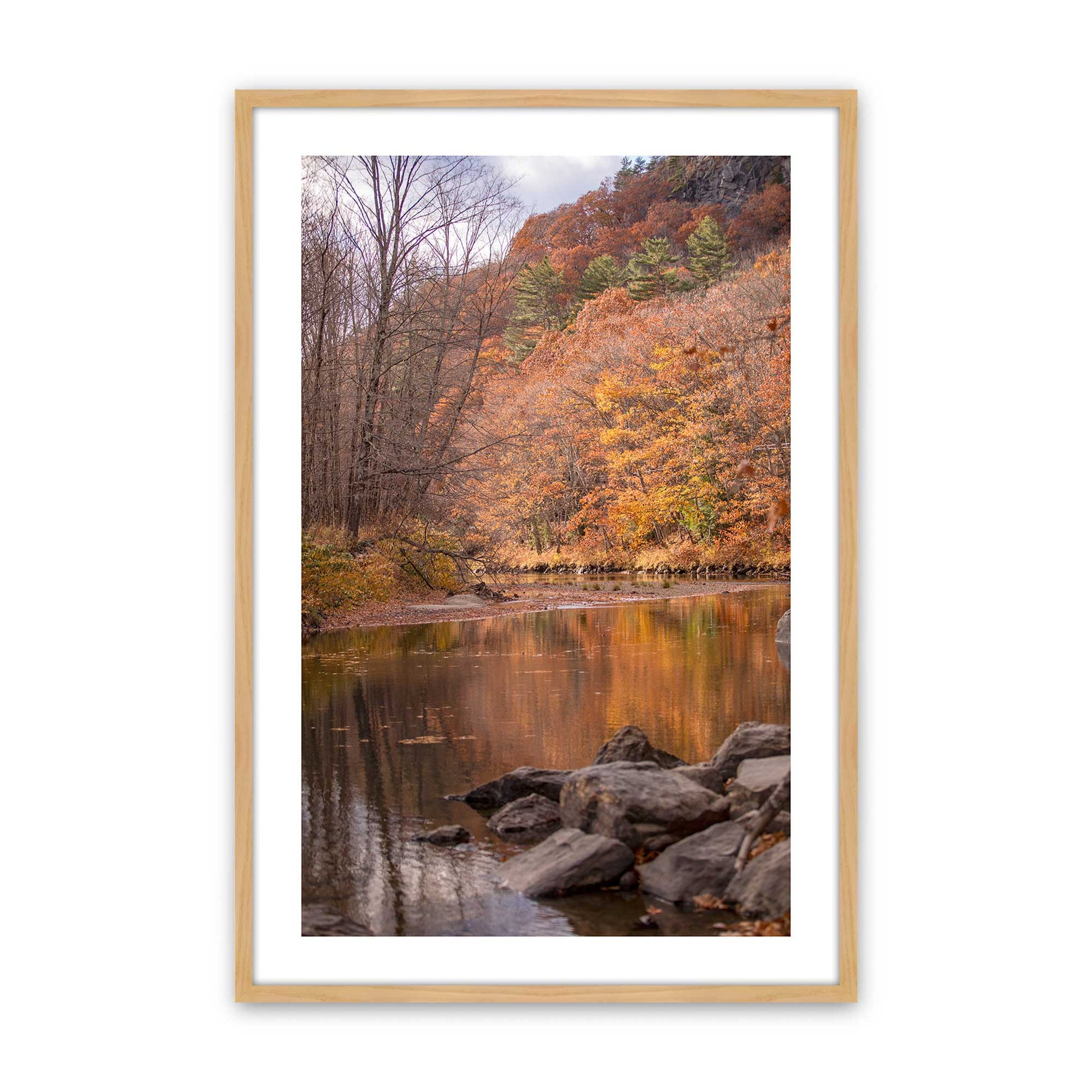 [Color:American Maple], Picture of art in a American Maple frame