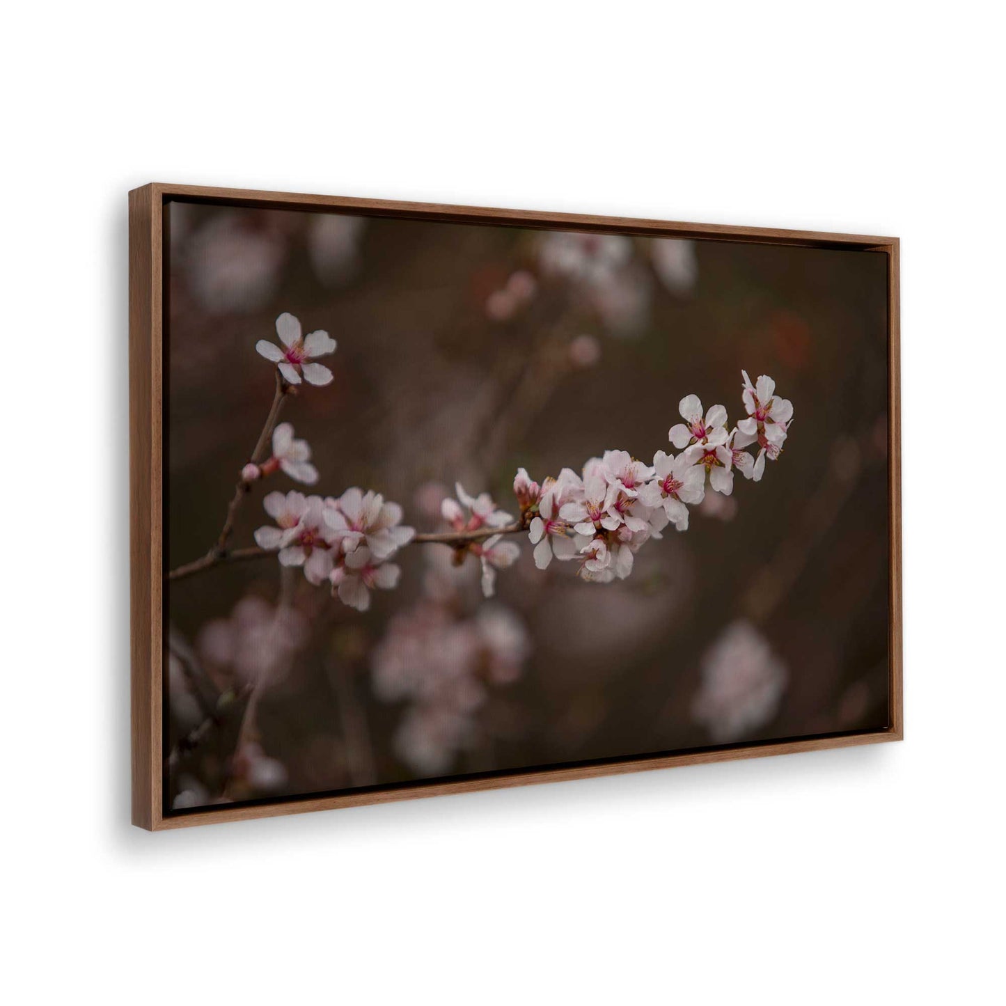 [Color:Walnut], Picture of the corner of the art