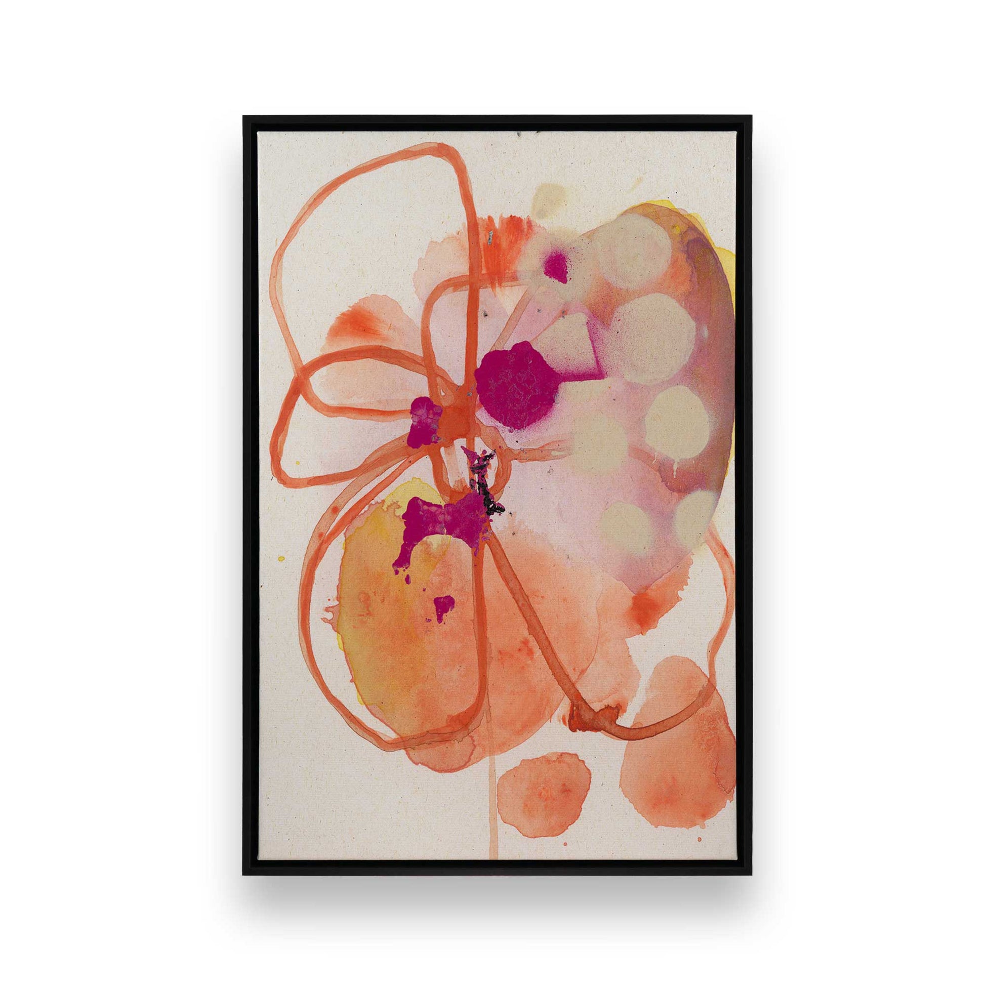 [Color:Satin Black], Picture of art in a Satin Black frame