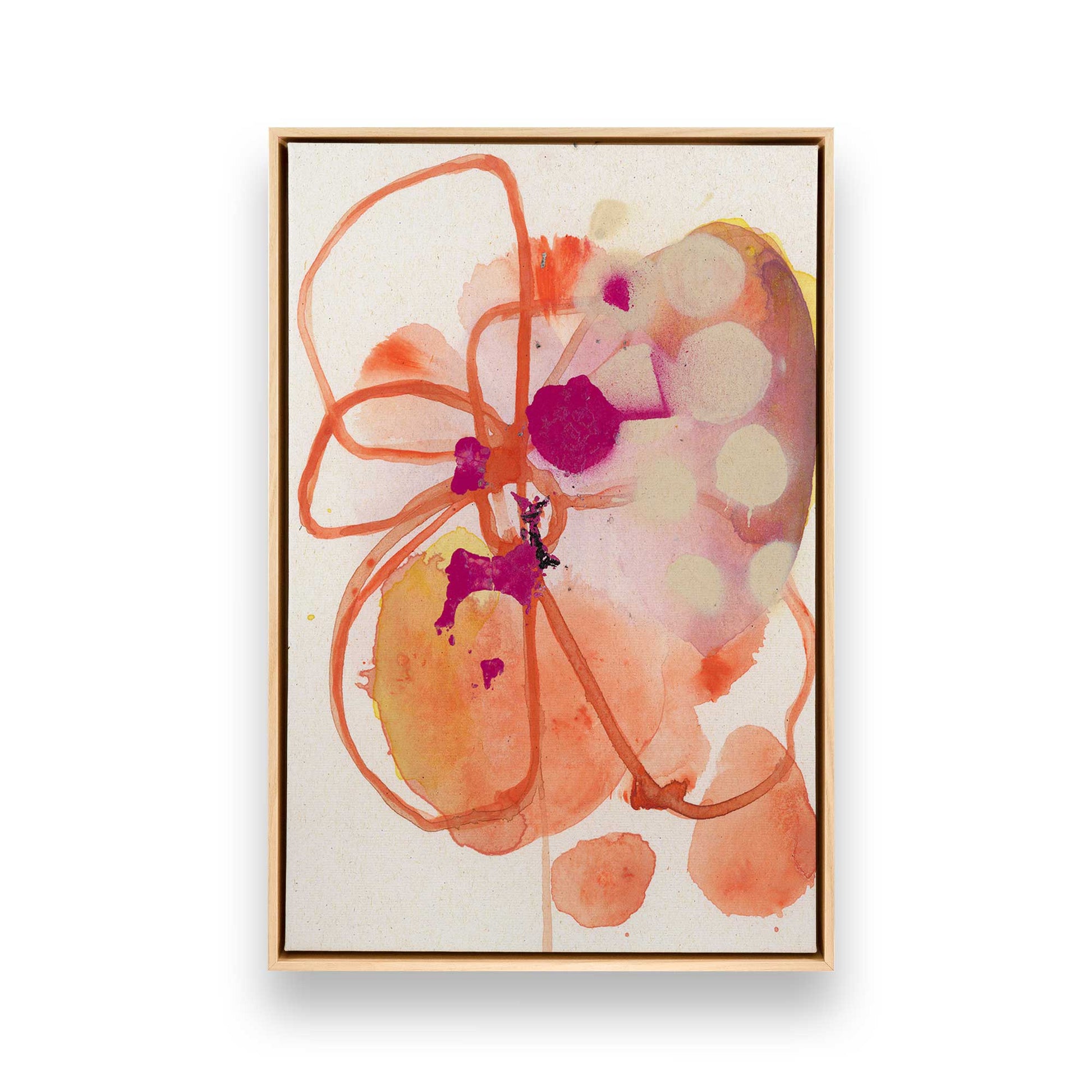 [Color:American Maple], Picture of art in a American Maple frame