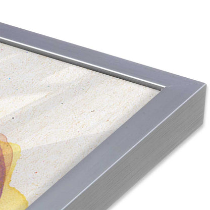 [Color:Polished Chrome], Picture of art in a Polished Chrome frame at an angle