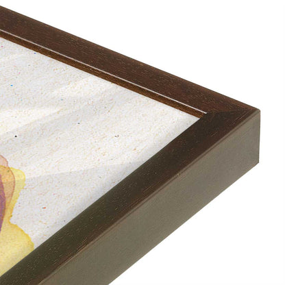 [Color:Belvinder Brown], Picture of art in a Belvinder Brown frame at an angle