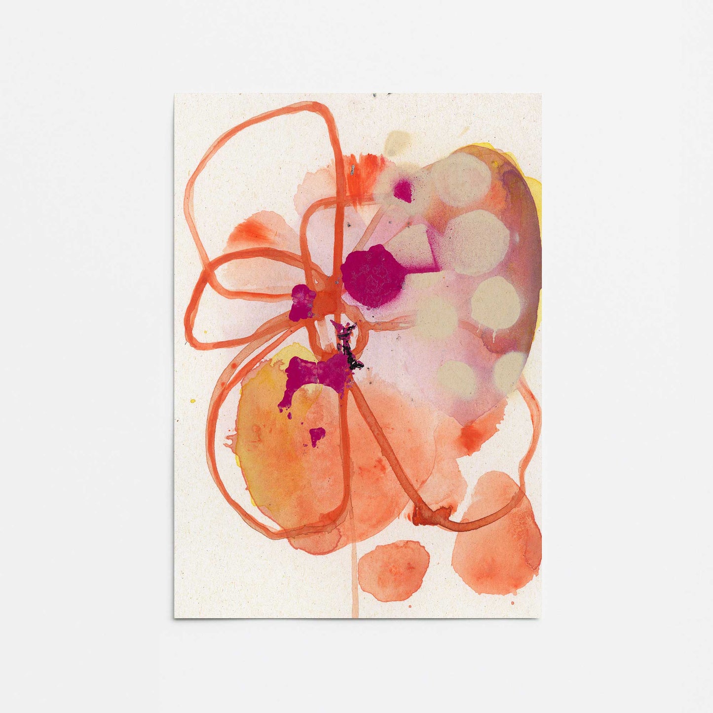 [Color:Rolled Print], Picture of close up of art