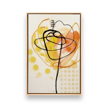 [Color:American Maple], Picture of art in a American Maple frame