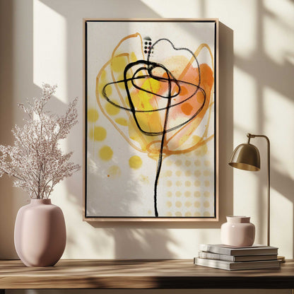 Picture of art in a room