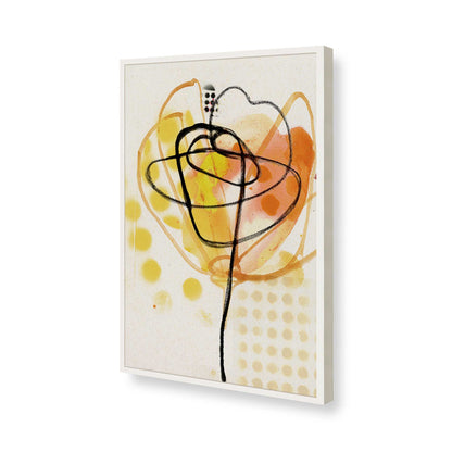 [Color:Opaque White], Picture of art in a Opaque White frame of the corner