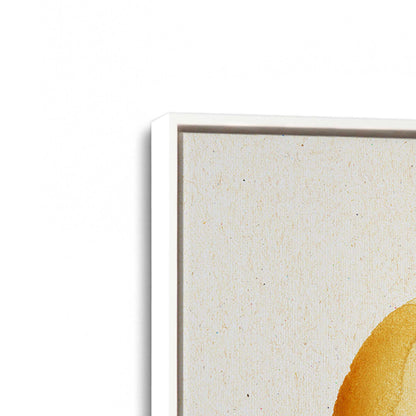 [Color:Opaque White], Picture of art in a White frame at an angle