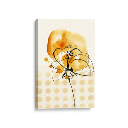 [Color:Stretched Canvas], Picture of art at an angle