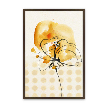 [Color:Brown], Picture of art in a Brown frame