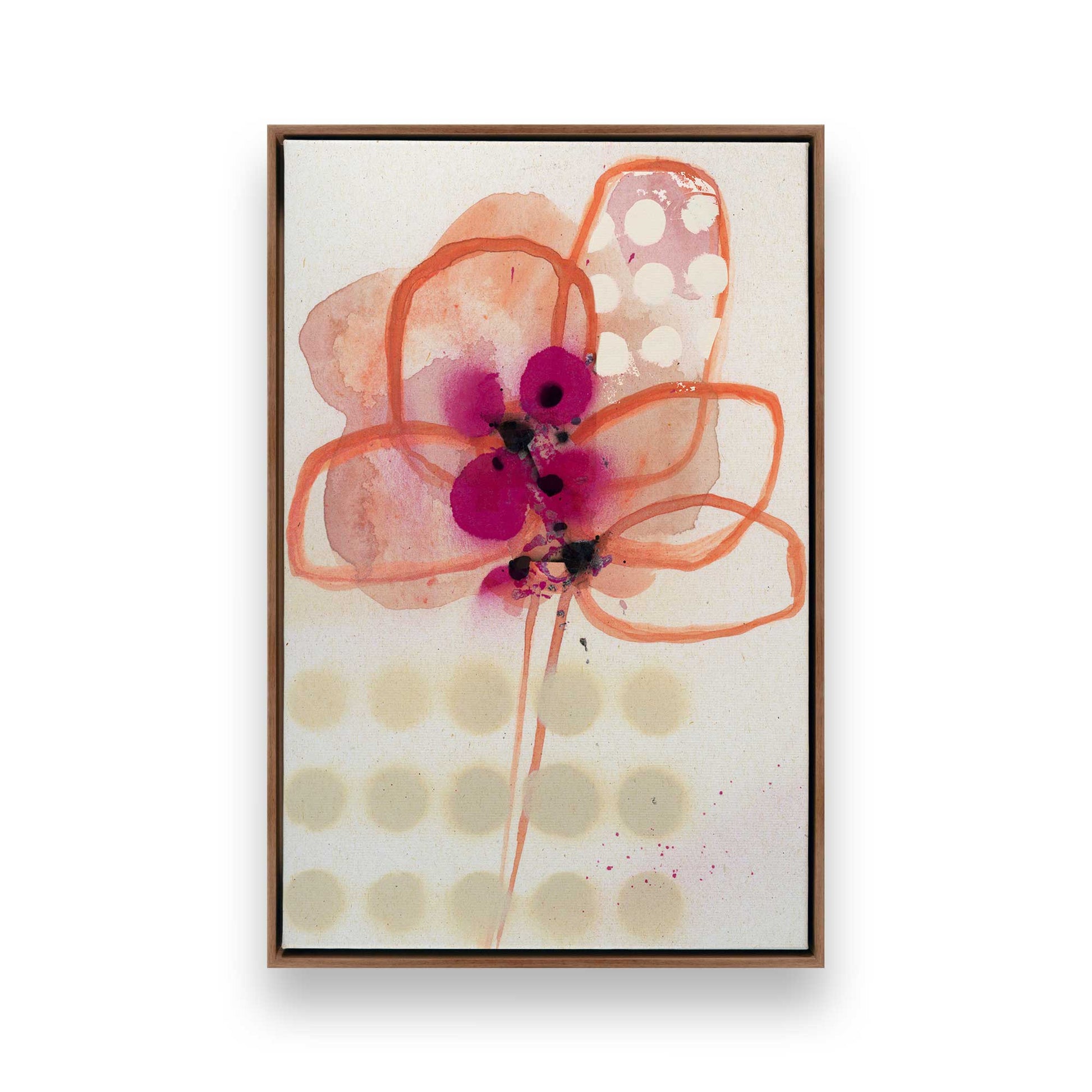 [Color:Walnut], Picture of art in a Walnut frame