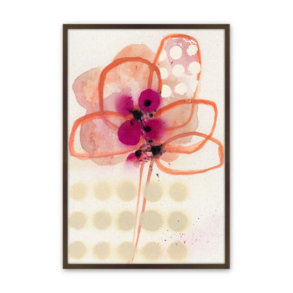[Color:Brown], Picture of art in a Brown frame
