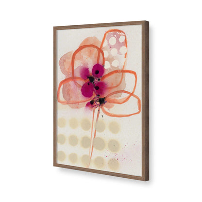 [Color:Walnut], Picture of art in a Walnut frame of the corner