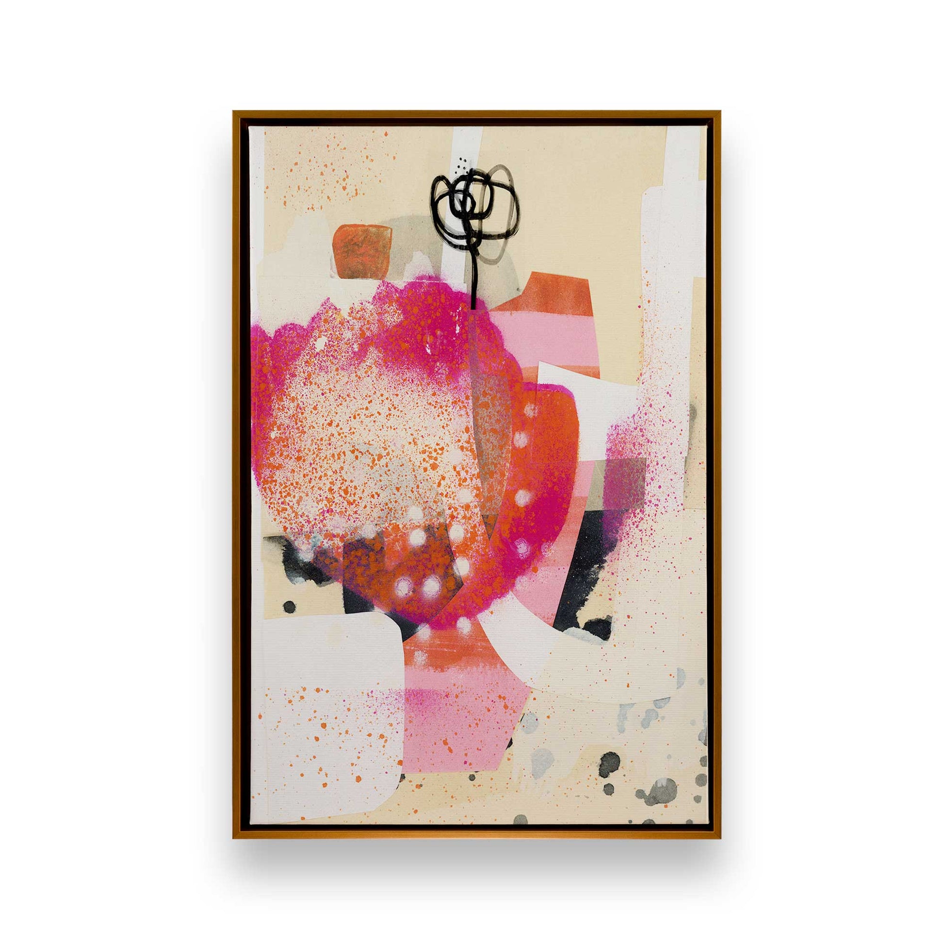 [Color:Polished Gold], Picture of art in a Polished Gold frame