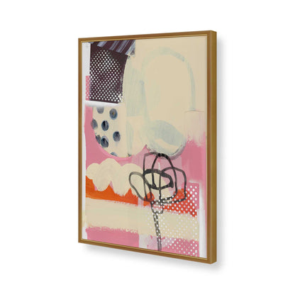 [Color:Polished Gold], Picture of art in a Polished Gold frame of the corner