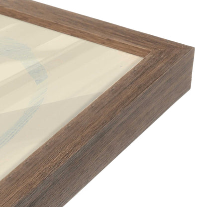 [Color:Walnut], Picture of art in a Walnut frame at an angle