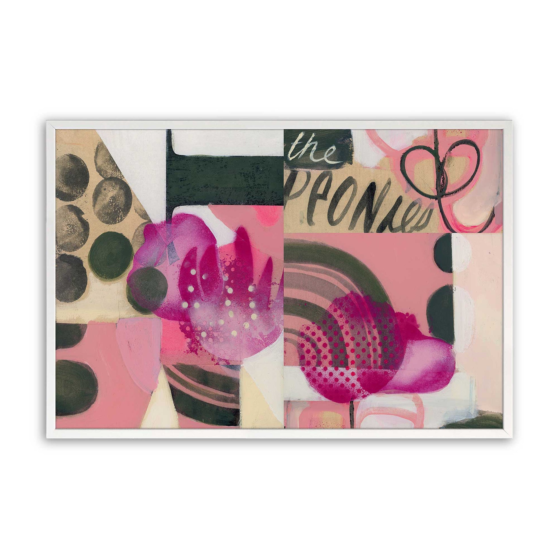[Color:Opaque White], Picture of art in a Opaque White frame
