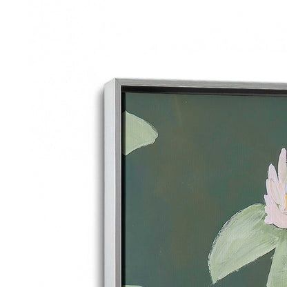 [Color:Polished Chrome], Picture of art in a Polished Chrome frame at an angle