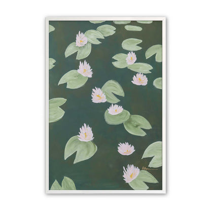 [Color:Opaque White], Picture of art in a Opaque White frame