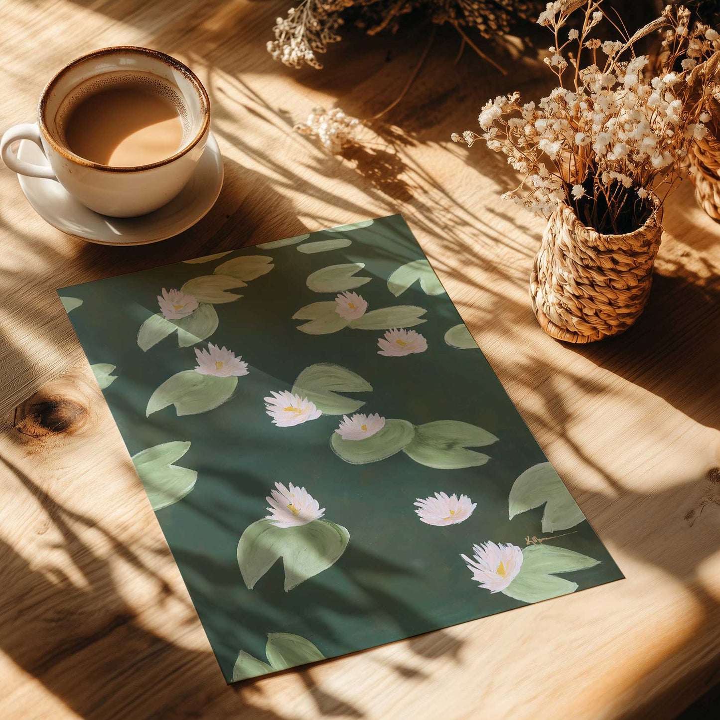 [Color:Rolled Print], Picture of close up of art