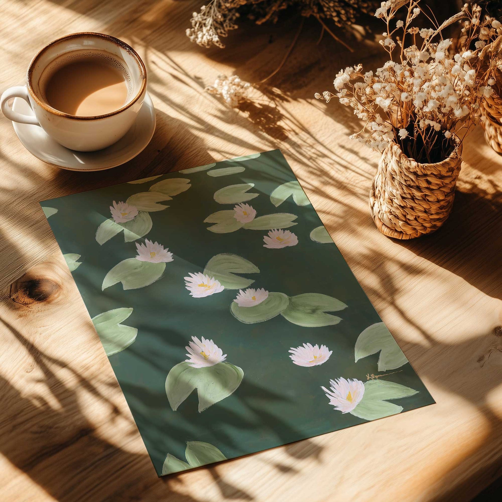 [Color:Rolled Print], Picture of close up of art