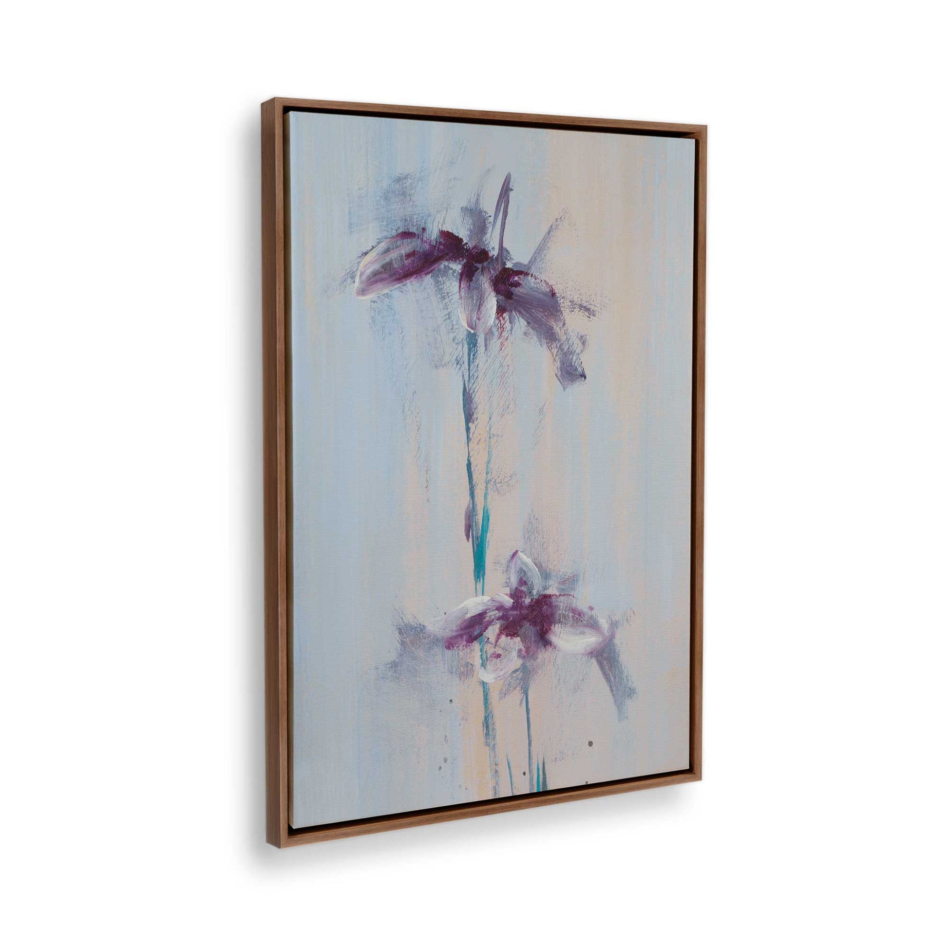 [Color:Walnut], Picture of the corner of the art